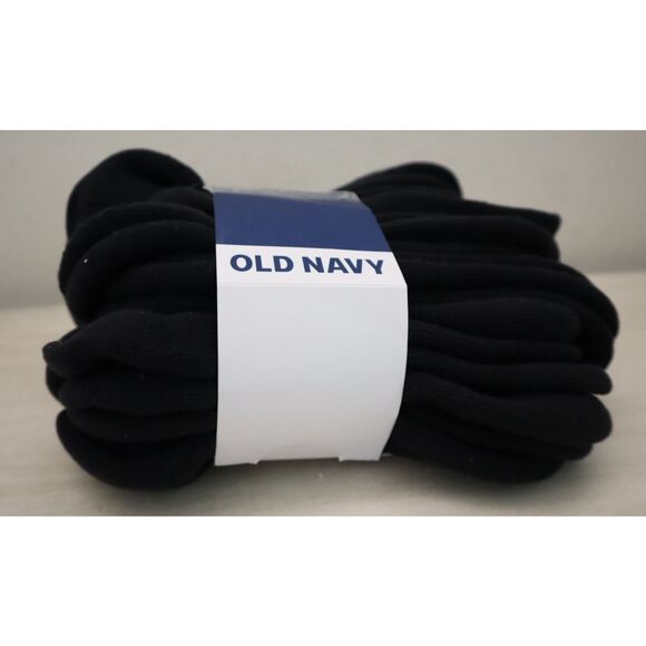 Old Navy 764502-01 Men's One Size 12 Pack Black Athletic Ankle Socks - Picture 4 of 6